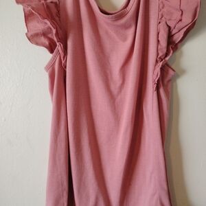 Daisy Fuentes Soft Pink Tee